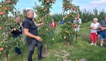 Szkolenie wyjazdowe Instruktorów SSI Okręgu Poznańskiego do sadów doświadczalnych w Przybrodzie i ROD „Zagajnik” w Poznaniu