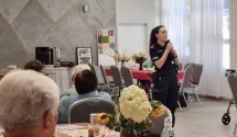 Spotkanie Policji ze średzkimi seniorami w ROD 