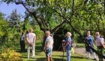 Szkolenie dla działkowców z uprawy roślin sadowniczych w ROD im. Jackowskiego w Poznaniu