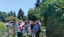 Zajęcia na terenie poznańskich ROD dla studentów kierunku gospodarka przestrzenna UAM
