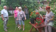 Śremscy Seniorzy w ROD „Na Zboczu” w Śremie