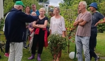 Pokaz letniego cięcia drzew i krzewów w ROD „Karolin” w Koziegłowach