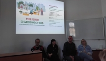 Instruktorzy SSI na konferencji „Miejskie ogrodnictwo”