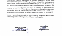 Stanowisko OZ PZD w Poznaniu w sprawie wniosku Związku Miast Polskich
