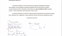 Działkowcy z Obornik, Szamotuł, Pniew i Rokietnicy piszą do Marszałek Sejmu