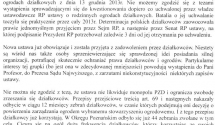 Działkowcy z Okręgu Poznańskiego piszą do Rzecznik Praw Obywatelskich