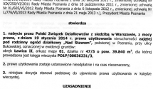 Kolejna pozytywna decyzja Prezydenta Miasta Poznania w sprawie regulacji stanu prawnego gruntów ROD